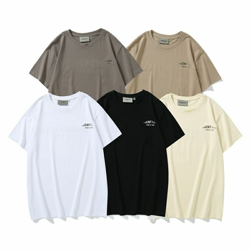 Designer Tide T Shirts Chest Letter Laminated Print Short Sleeve High Street Loose Oversize black white Casual T-shirt 100% Pure Cotton Tops for Men and Women size S-4XL