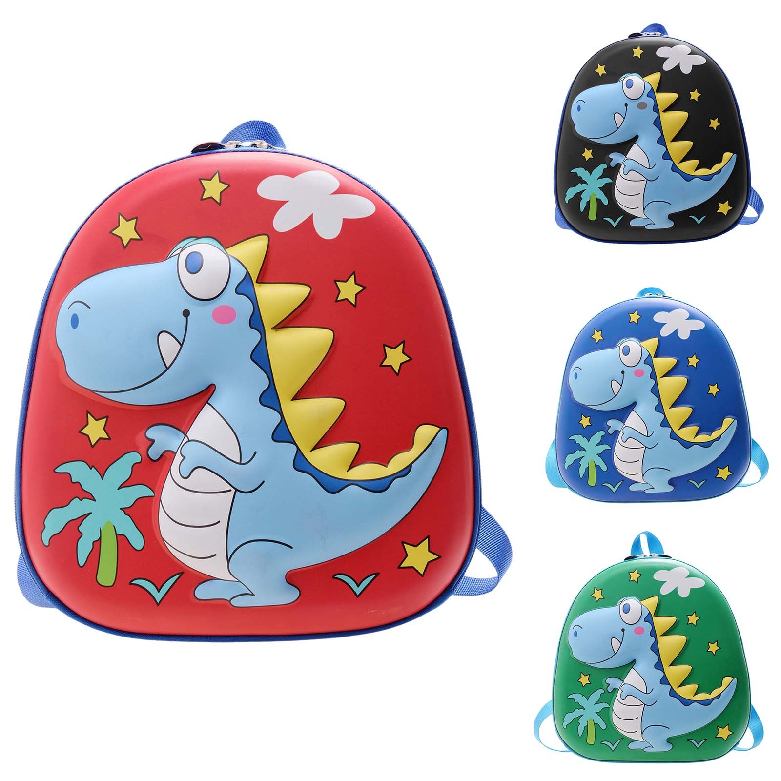 Cute Dinosaur Funny Pattern School Backpack Snowboard Backpack For Boys School Bag For Girl Kid Bag Mochila Infantil Menina smile