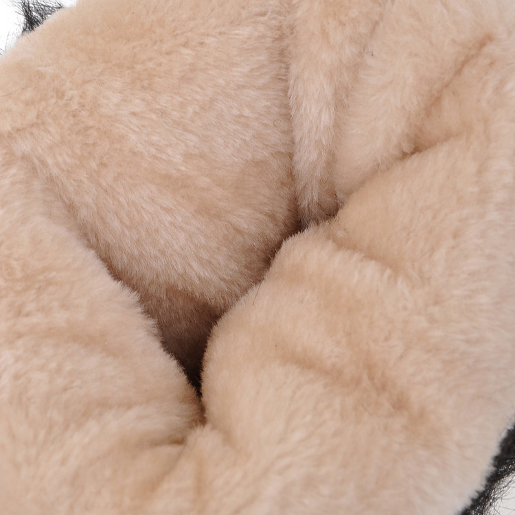 Thick soled snow for women, super warm furry boots, high boots