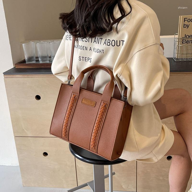 Totes Foreign Bag Women's Spring And Summer Fashion Shoulder Underarm Large Capacity Crossbody Commuter Tote zhanyishengli