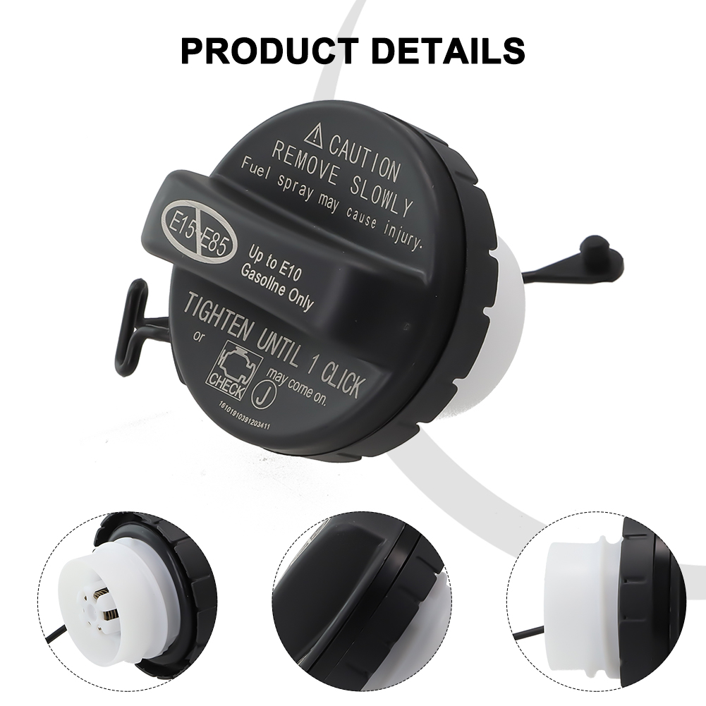 Car Fuel Tank Gas Cap Lid Tether Threaded Style 77300-06040 For -Toyota For -Camry Direct Replacement Accessories