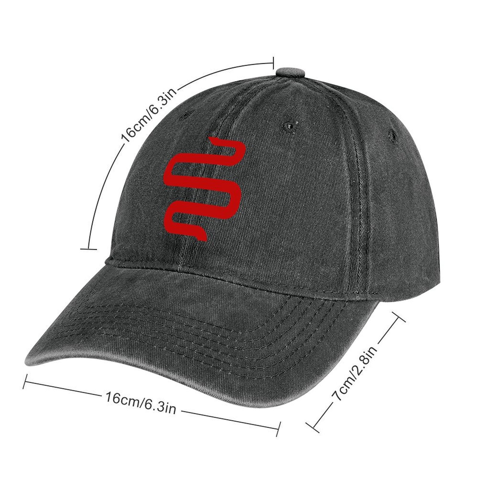 SckKck Sickick Red Cowboy Hat hard hat fashionable Hat Brand black Golf Women Men's smile