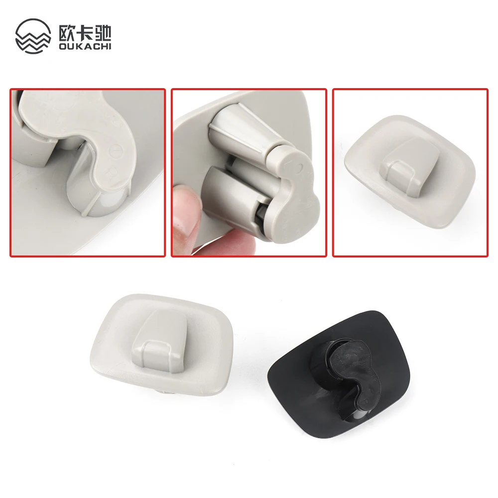 Car Inner Hanger Hooks Rear Row Clips For Volvo 2018-2020 Model XC60 XC90 S90 V90 XC40 2016-2020 Roof Hook Interior Accessories
