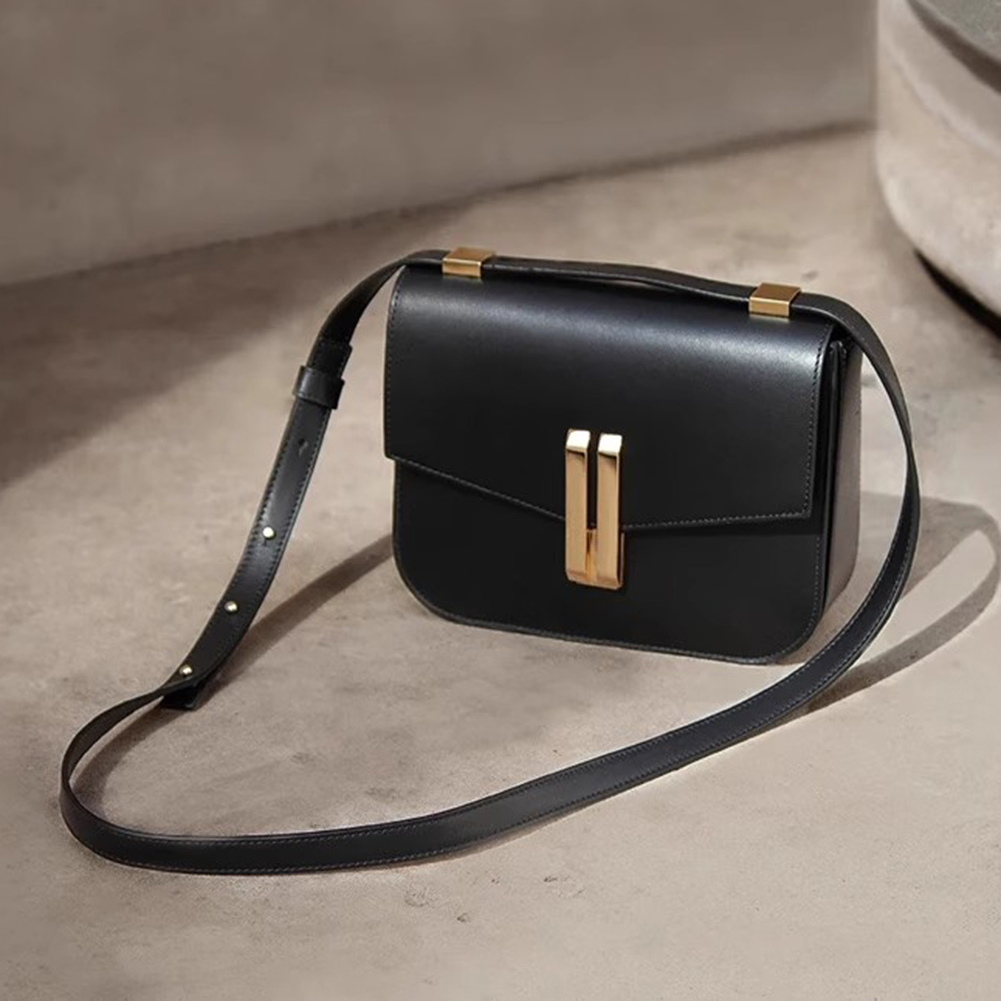 2024 Brand Designer Luxury Crossbody Bag High-quality Fashion Small Square Bag Niche Design Elegant Leather Handbag Shoulder Bag