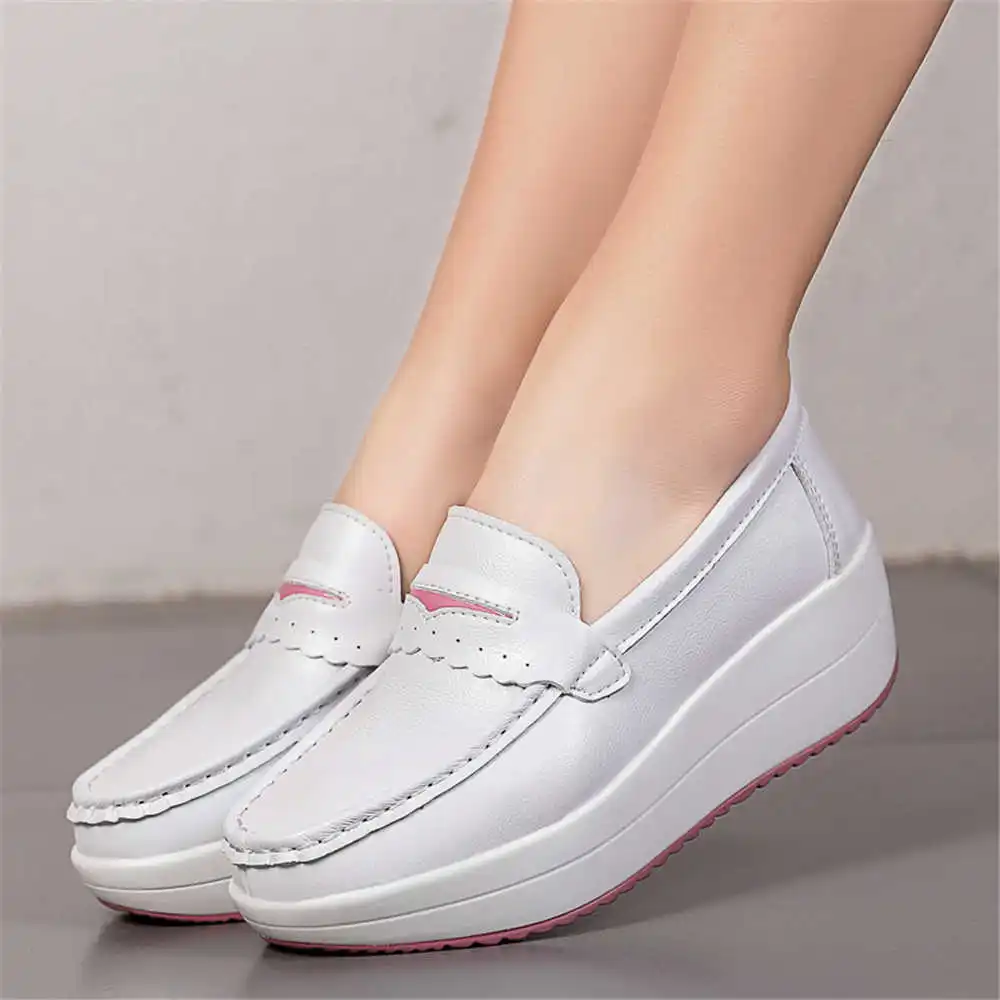 35-39 Round Foot Shoes Women Spring Flats Luxury Trainers Women Original Brand Woman Sneakers Sport Out What's Imported