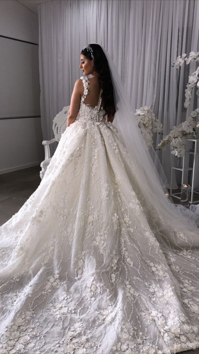 Floral Long Sleeves Wedding Dresses Off The Shoulder A Line Mini Bridal Dress Backless Bohemia Lace Bridal Gowns Plus Size 04