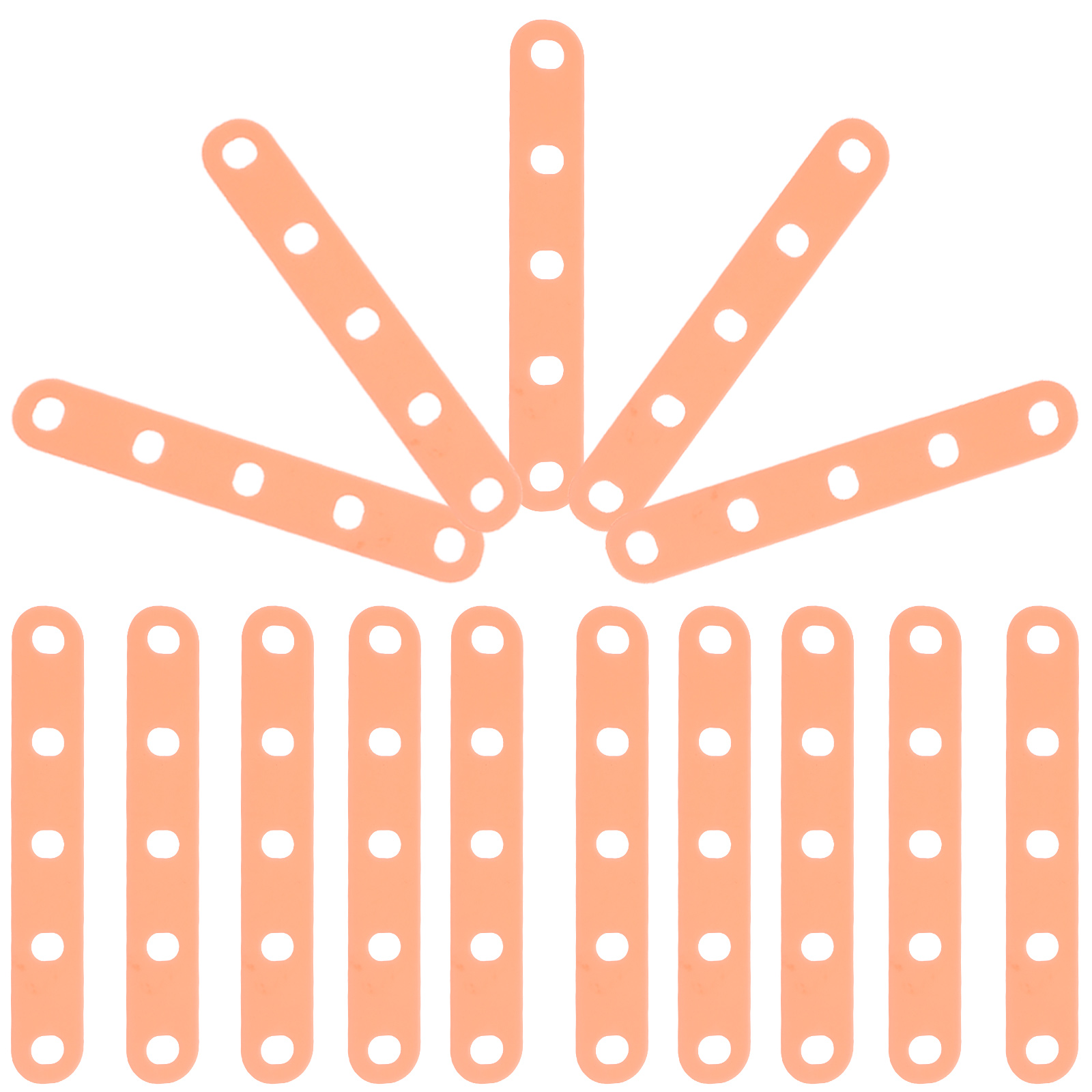 20 Pcs Silicone Strap Perm Rubber Band Miss Hair Curlers Curling Bands Silica Gel for Tools