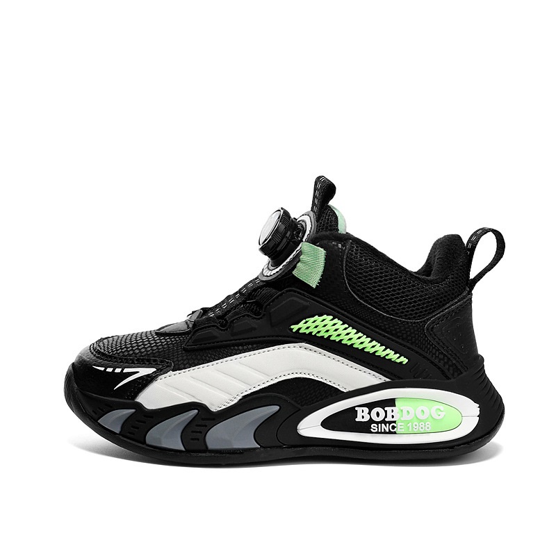 2024 New Boys' Winter Plush Children's Sports Casual Basketball Shoes Free Shipping 958c