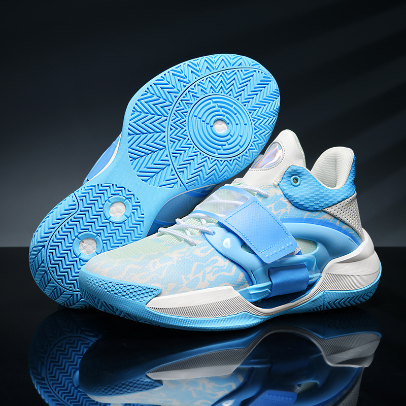 New fashion high-top sneakers men's and women's trendy professional basketball shoes Free shipping
