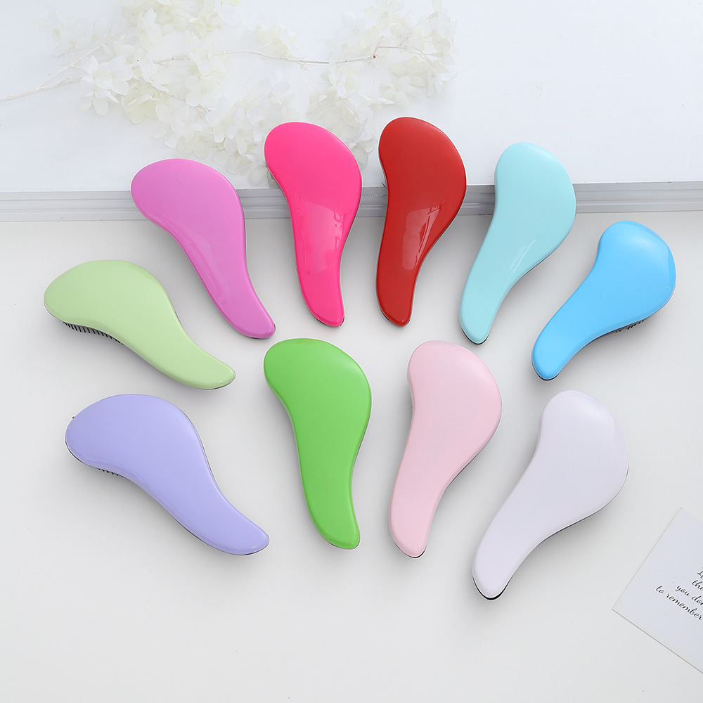 Portable Women's Stylish Hairbrush with Airbag Design - Prevents Knots and Enhances Shine