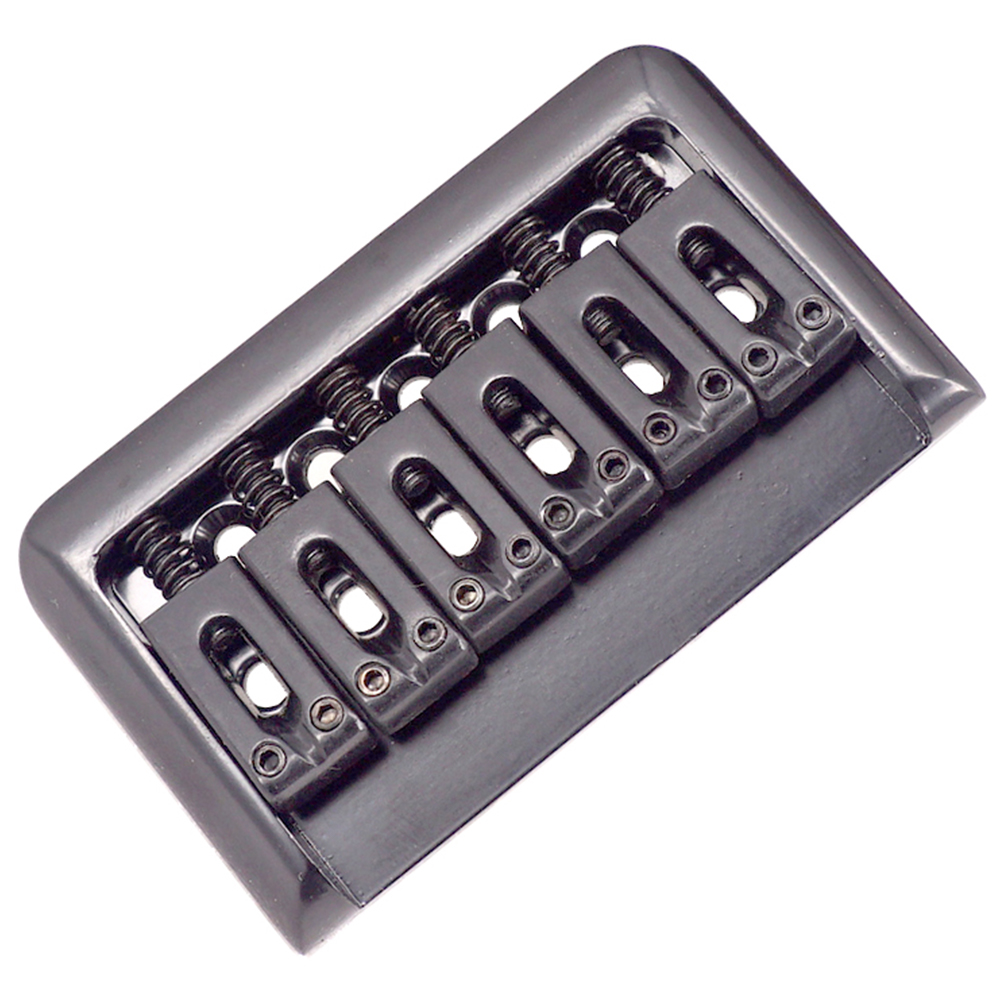 Tail Through Hard String Body Bridge 6 Strings Fixed Bridge For Electric Guitars Tailpiece Bottom ddmysmile String Bridges Accessories Smile