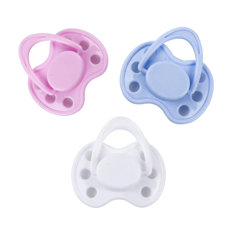 Doll Supplies Dummy Magnetic Pacifier+Magnet For Reborn Dolls Girl Accessories Lovely Cute Appearance DIY Kids Toy Cute 1 PC