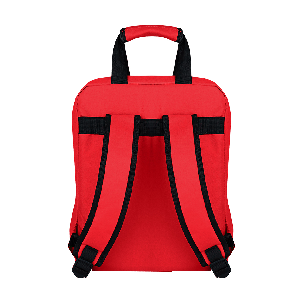 Backpack First Red Emergency Aid Bag Empty Medical First Aid Rucksack Treatment First Responder Back Pack Trauma Bags smile