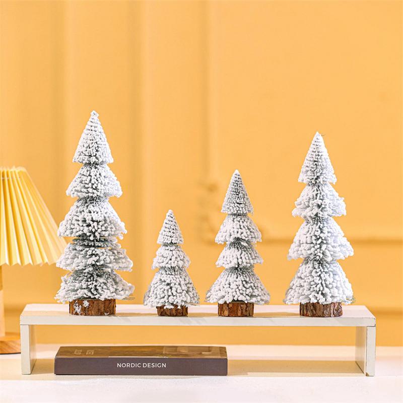 Christmas Tree With Small Lights Mini Pine Needles Tree Miniature Pine Artificial Christmas Tree Small ddmysmile Christmas Tree For Table Smile