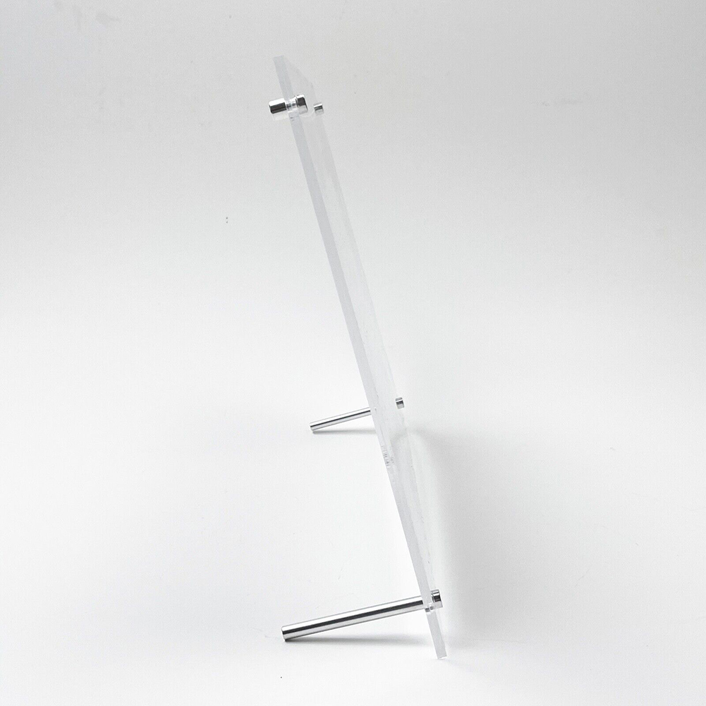 1 Pc Acrylic Photo Frame Transparent Painting Art Picture Holder 5/6/7/8/9/10/12inch For A3/A4/A5/A6 Paper Display Stand Decor H260306