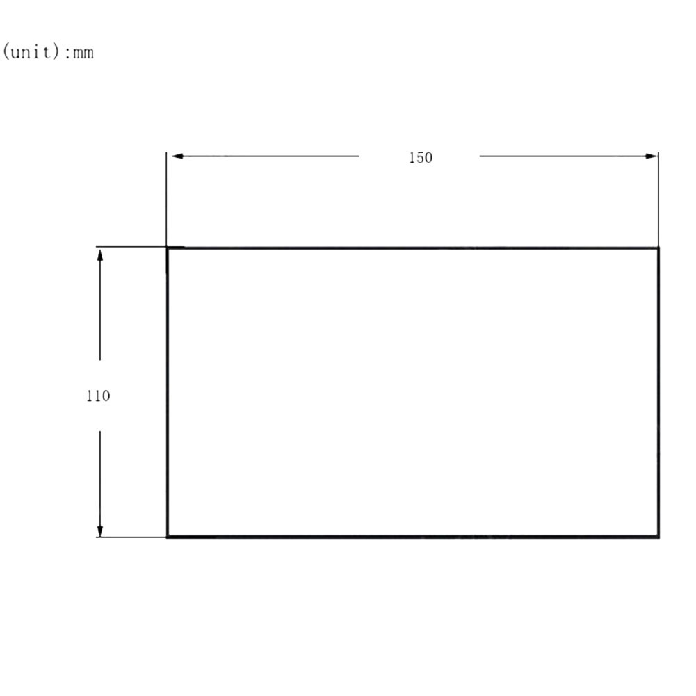 Brand New Blank Sheet Blank Sheet Acoustic Guitar Blank Material Sheet DIY15x11 Pick Guard For Acoustic Guitar