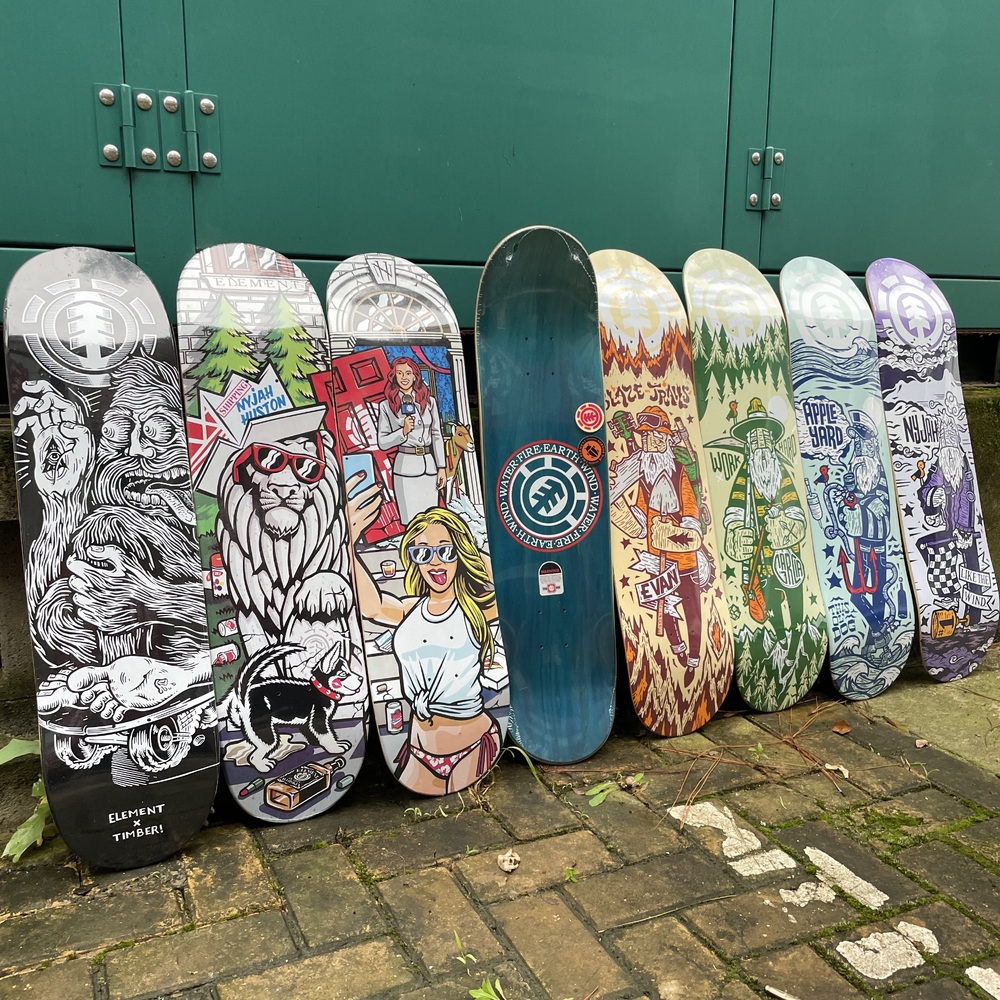 Baker skateboard High Quality Skateboard Canadian Maple Deck 7 Ply Free Girptape Pro Skating 7.75/8.0/8.25 Inch Size