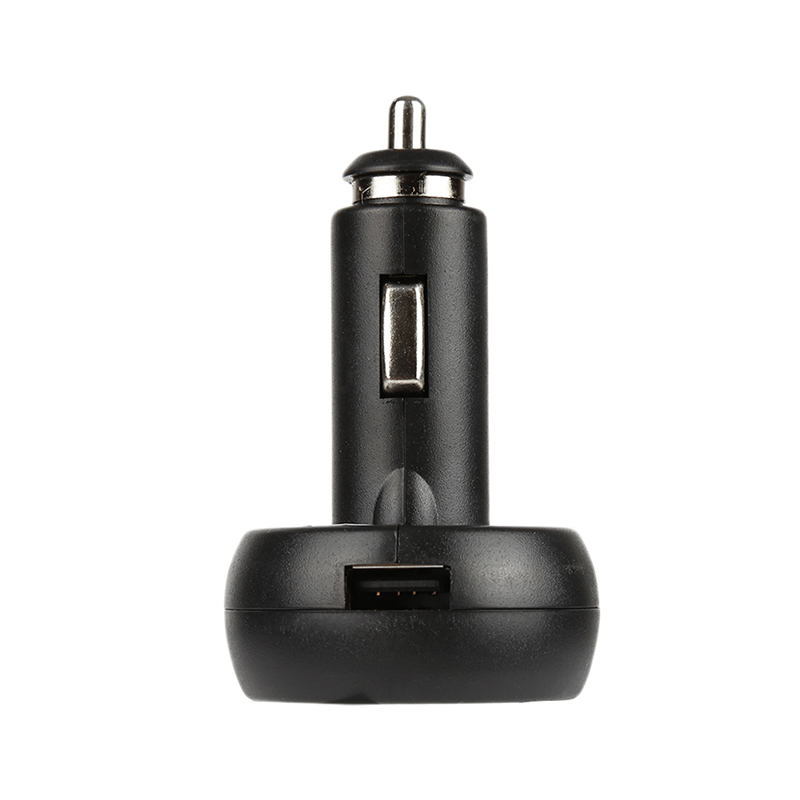 Thermometer Car Voltmeter Digital USB Charger Car Cigarette Lighter Socket Digital Voltmeter Thermometer 3 In 1 Meter smile