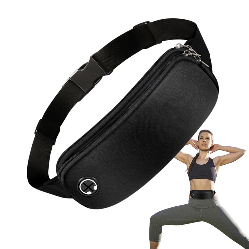 Running Waist Belt Sports Bag Pouch Waterproof Waist Pack Workout Gear Phone Holder Bag for Women Men Runner Belt Running Access smile