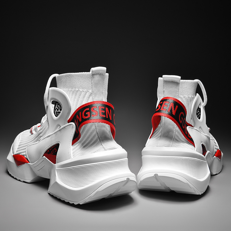 Men's socks shoes casual sneakers breathable and wear-resistant basketball shoes