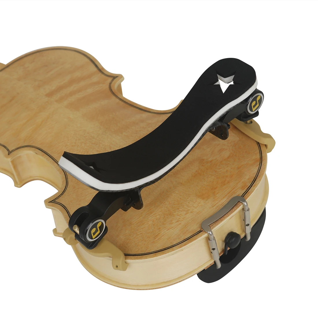 Rest IRIN Violin ddmysmile Shoulder 1/4-1/8 Violin Aluminium Shoulder Rest Adjustable Height Plucked Musical Instruments Accessories Parts Smile