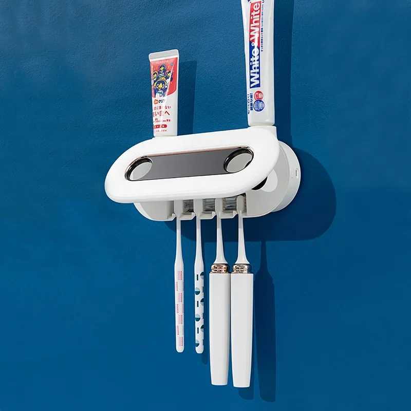 Toothbrush Sanitizer 3LIFE Intelligent Digital Display UV Sterilization No Rinse Pendulum Electric Toothbrush Holder 240413