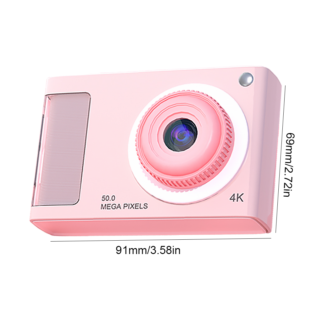 Small Camera Support Compact 32Gb Card CCD Camera HD ddmysmile 1080P 48Mp Dual Lens Digital Point And Shoot Camera For Boys Girls Children Smile