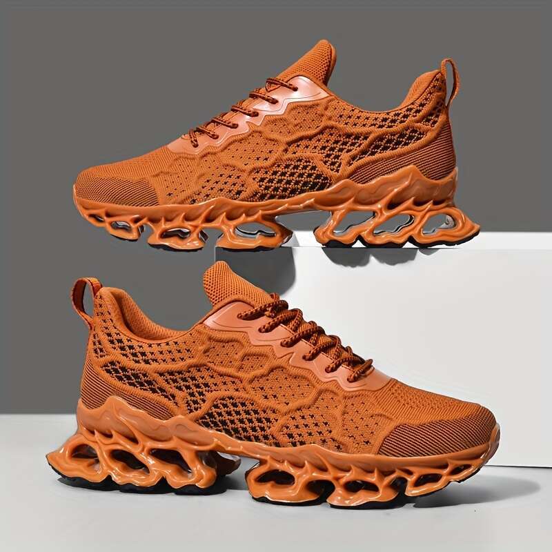 Mens Outdoor Adventure Sneakers Lightweight & Ventilated with Padded Comfort, Shock-Absorbing Soles Durable, Impact-Guarding Performance - Perfect for