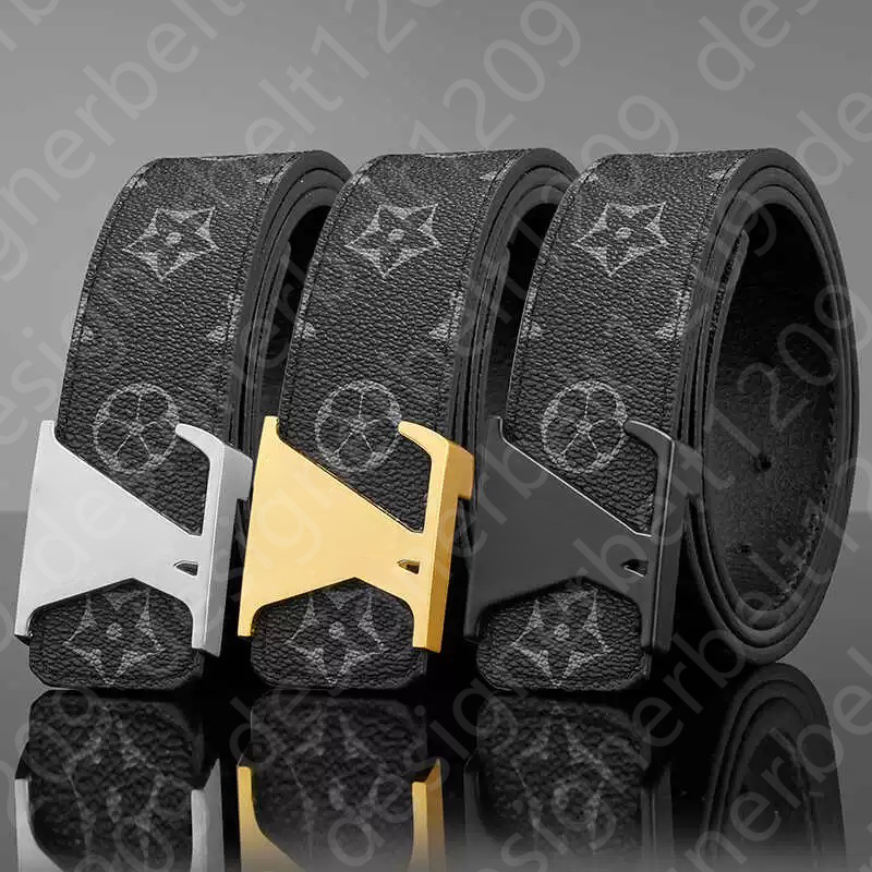 Men Designers Belts buckle genuine leather belt Width 3.8cm 20 Styles Highly Quality with Box