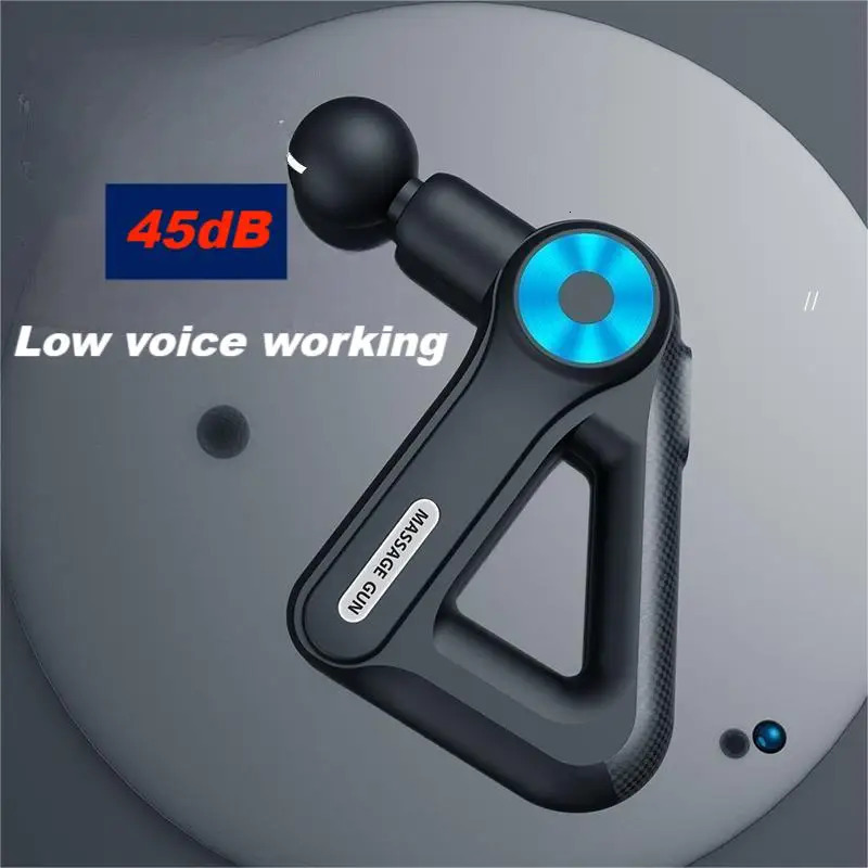 9-head 9-level professional full fitness massage gun mini golden triangle long standby Bobbito massage gun 241112