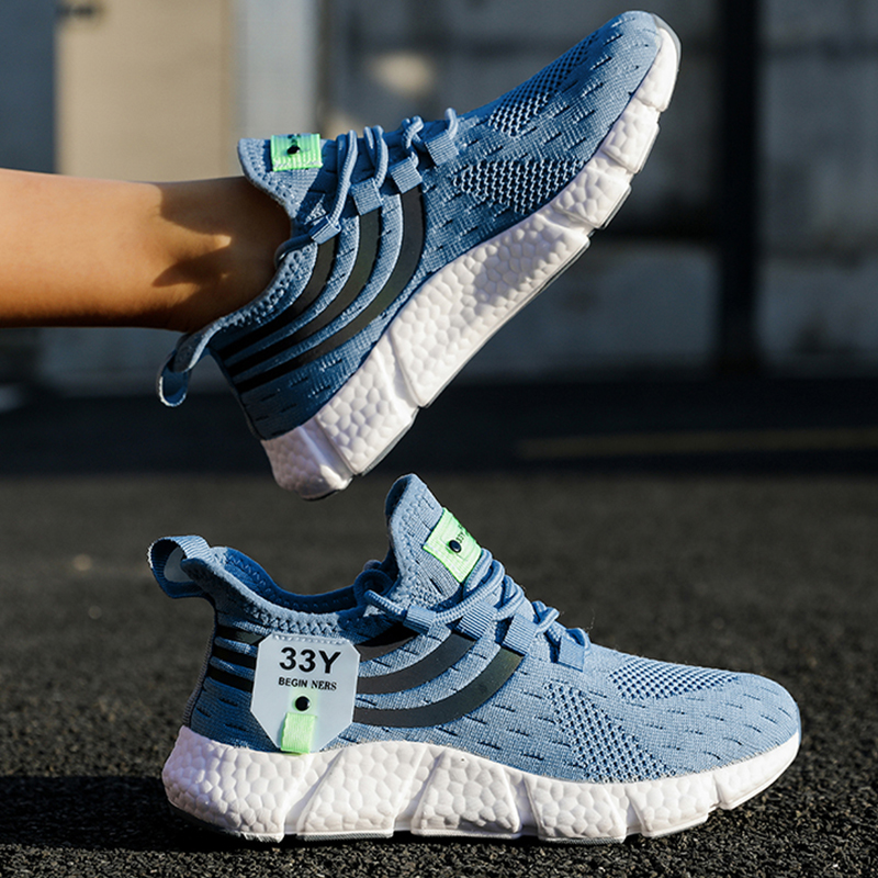 2025 NEW Running Men s Shoes with Breathable Mesh and Shock absorbing Sole Are Suitable for Outdoor Sports of Jogging Girls in The Gym bd