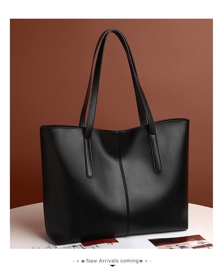 New 2024 Large Women's Bag Large Capacity Shoulder Bags High Quality PU Leather Shoulder Bags Ladies Wild Bags Sac a Main Femme