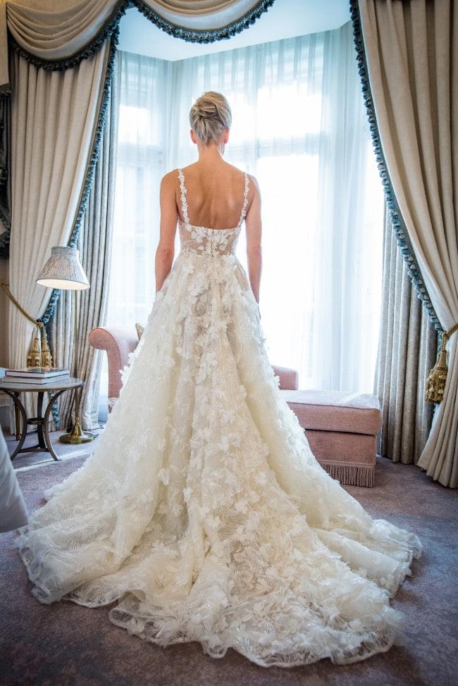 Romantic Ball Gown Wedding Dresses 2024 Sweetheart with Lace Appliques Beaded Bridal Dress Detachable Sleeve Tulle vestidos de novia 04