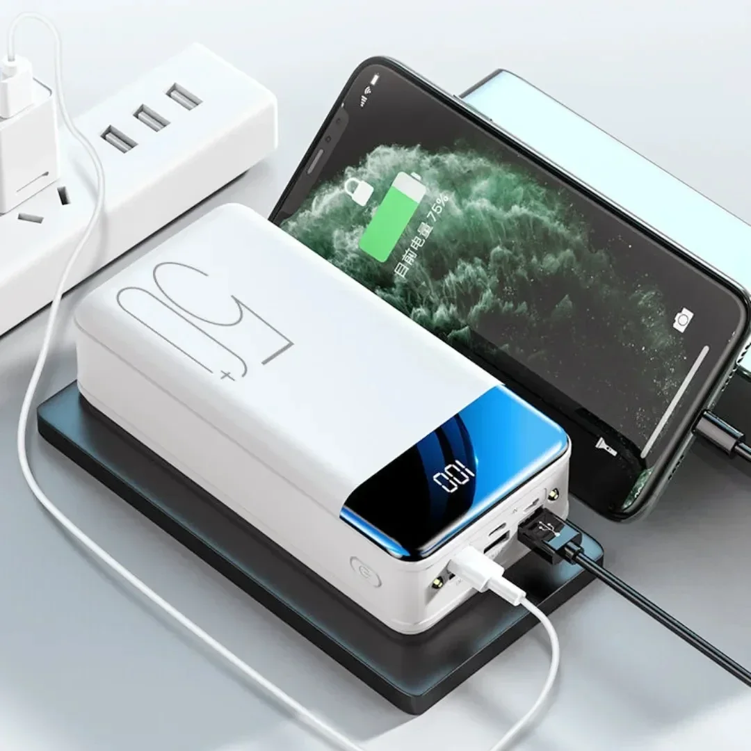 New General 5V 2.1a Fast Charging 100000/98000 MAh High Capacity Power Bank Fast Charging Mobile Power Supply+Free Shipping
