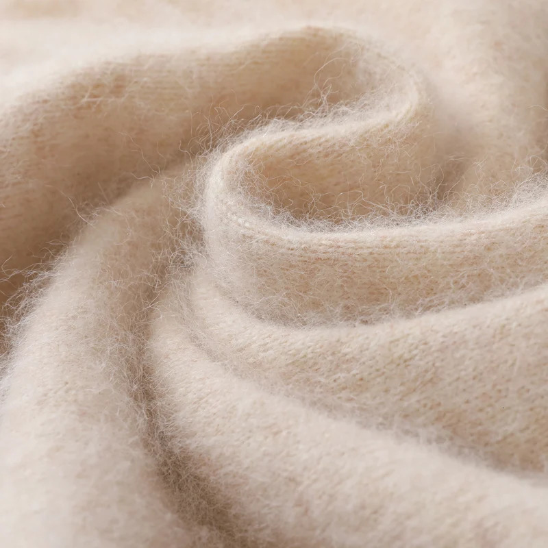 100% pure cashmere sea neck sweater for men high-quality sleeping casual fashion cashmere sweater 241113