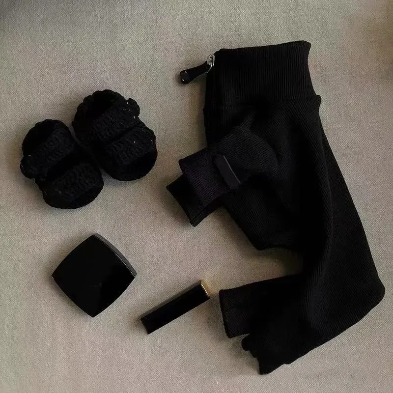 New Designer Onesie Autumn Winter Pet Grey Knitted Sweater Letters Clothes Teddy Bear Classic Small Dog Schnauzer Overalls Wholesale