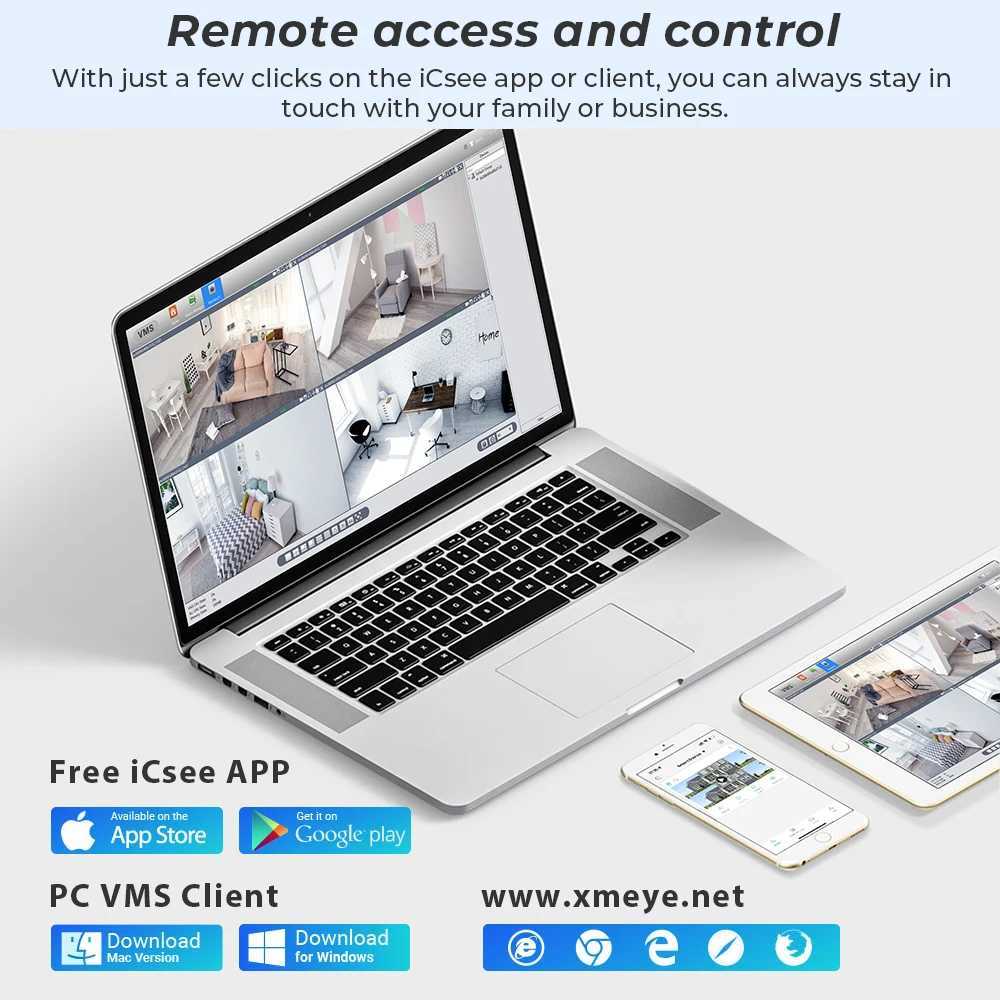 IP Cameras 4K 8MP 4X Digital Zoom PTZ WIFI IP Camera with Dual Lens Dual Screen 4MP HD Auto Tracking CCTV Outdoor Surveillance Camera iCSee 240413