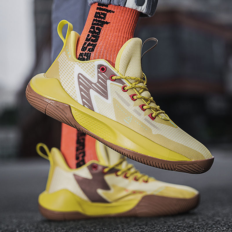 Fashion Pink Men's Basketball Sneakers Professional Non-slip Men Trainers High Quality Outdoor Sports Basketball Shoes For Women