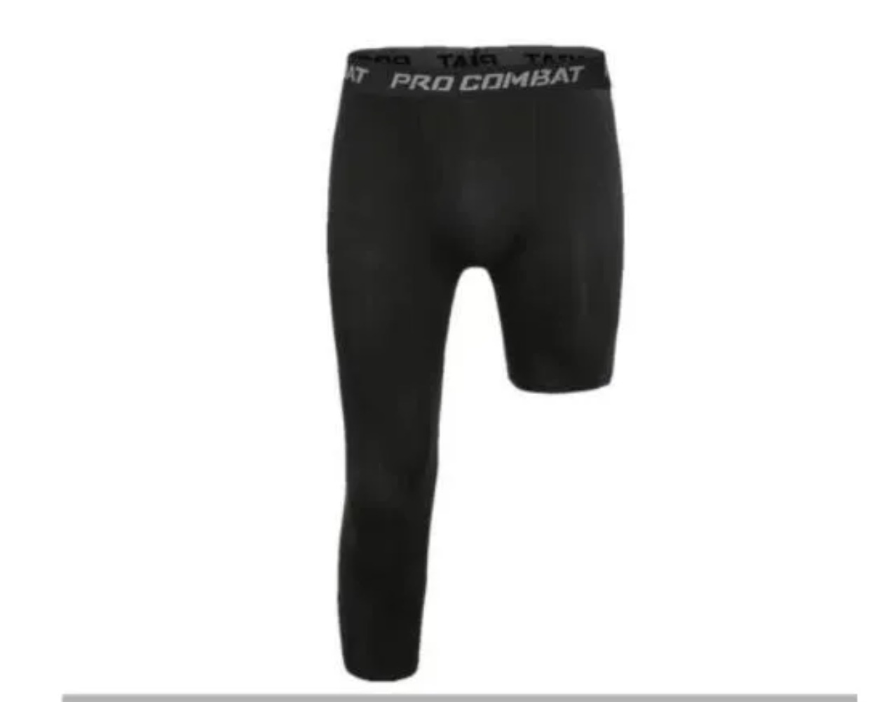 Classic Single Leg Basketball Pants Loose Oversized Sports Training Bottom Stretch Quick-drying Compression Nine-point