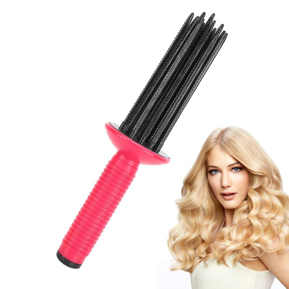 Women Hair Curling Comb Hair Curling Roll Comb Set with 17 Comb Teeth for Fluffy Curly Hair Volume Women's for Curls