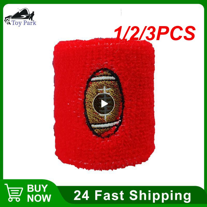 Kids Sports 1/2/3PCS Wristbands Children Wrist Sweatbands Sweatbands Accessories For Basketball Baseball Football Soccer Fiess smile