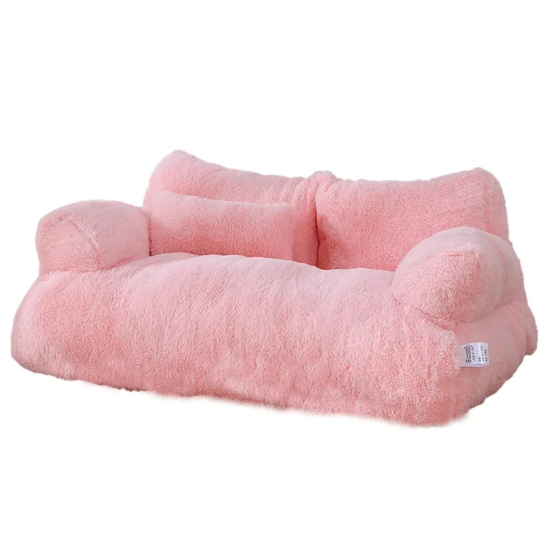 Sofa Winter Warm Cat Nest for Small Medium Dogs Cats Comfortable Plush Puppy Bed Pet Supplies