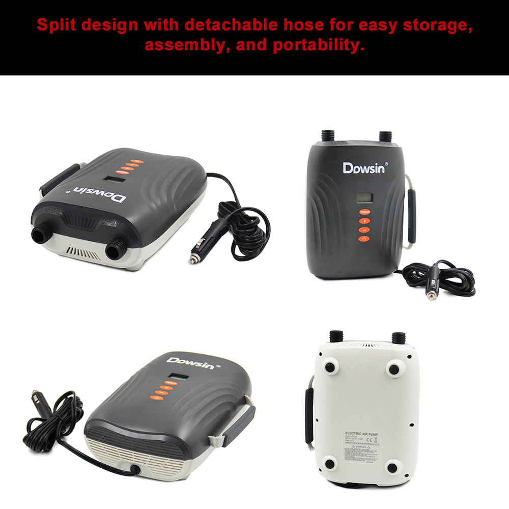 12Volt Vehicle Electric High-Pressure Pump Paddle Board Pump Inflatable Boat Inflatable Tent Inflator Auto Electric Pump 2024
