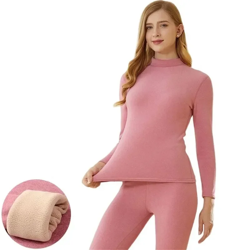 Panties 2 Layer Pieces Winter Thermal Clothing Keep Men Warm Undershirts Elastic ddmysmile First Mock-Neck Under Underwear New And Smile