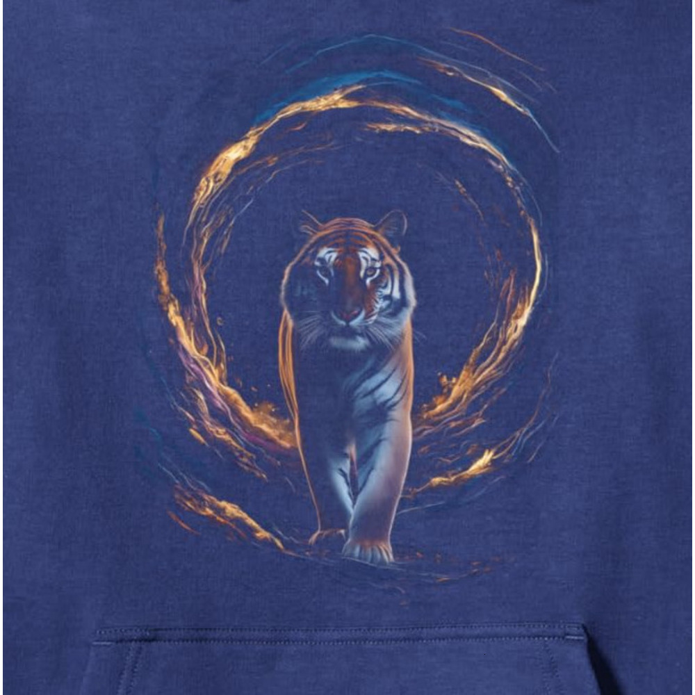 Hoodie for Mens Womens Tiger Spirit Wildlife Art Design Graphic Tees Pullover Hoodie Graphic Hoodies sweatshirt