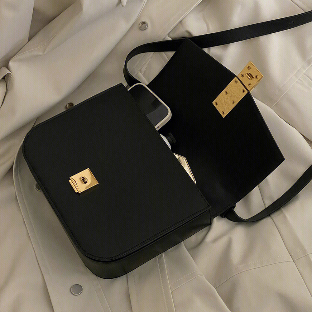 2024 Brand Designer Luxury Crossbody Bag High-quality Fashion Small Square Bag Niche Design Elegant Leather Handbag Shoulder Bag