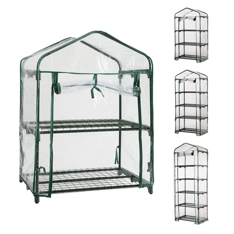 Green House Coveer PVC Transparent Green Houses for Indoor, Grow Tent Weatherproof Portable Small Greenhouse for indoor outdoor