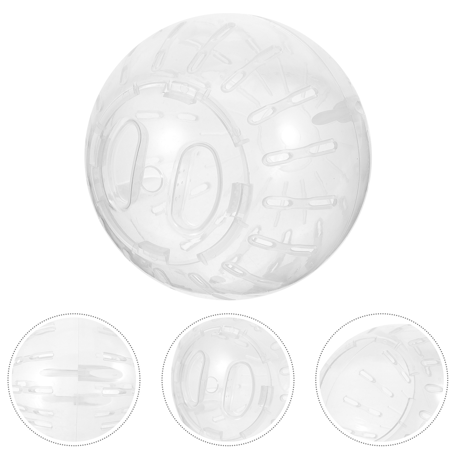 Hamster Toy Baby Playpen Small Animals Exercise Ball Dwarf Running Balls for Guinea Pig Chinchilla Plastic