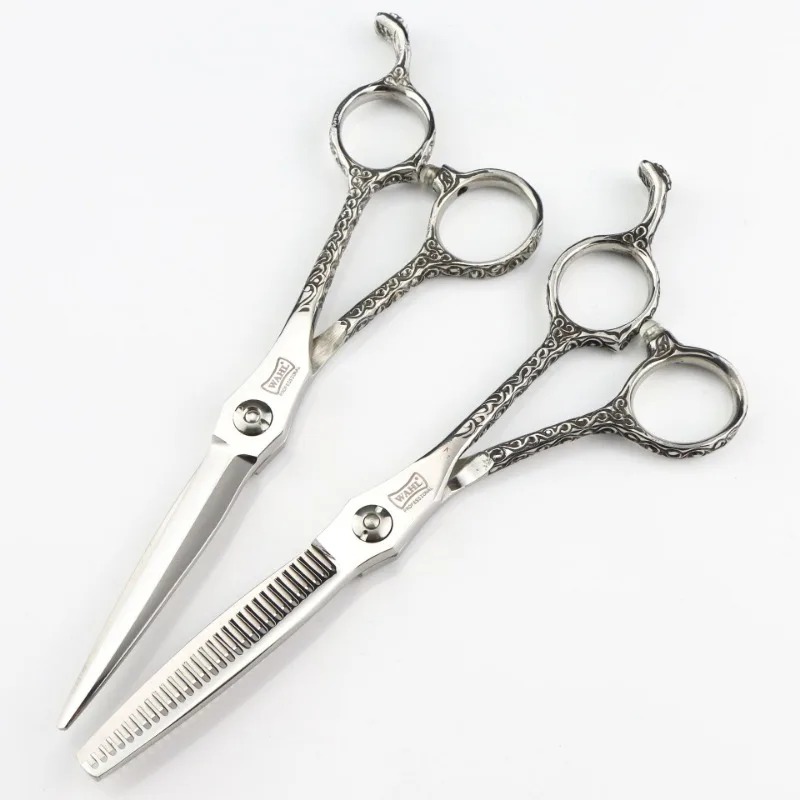 2024 Professional Japan 440c Bearing hair scissors cutting barber haircut thinning shears hairdresser scissors For Professional Japan 440c S2563