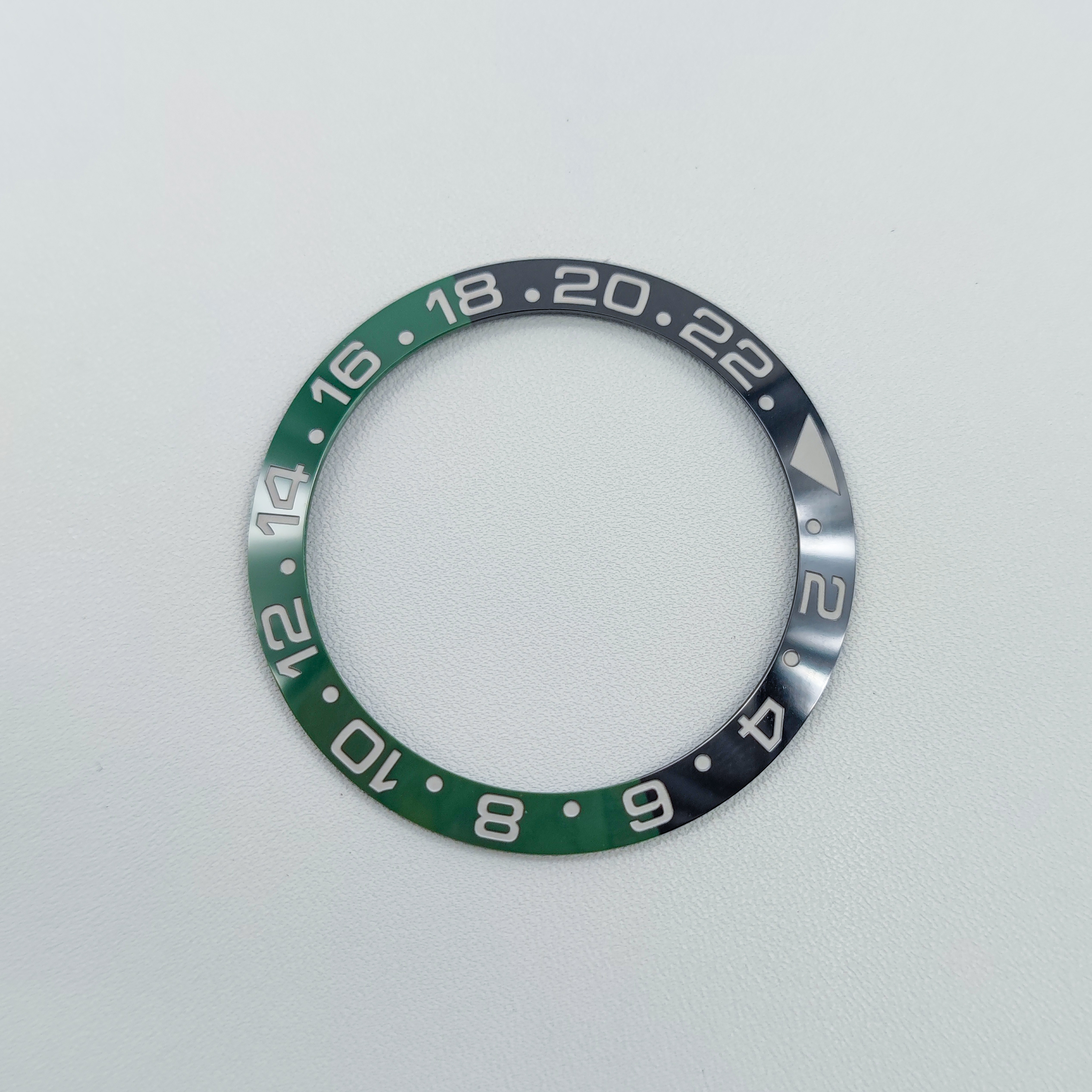 original ceramic blue red bezel insert ring 24 hours gmt 38mm30.5mm for rlx sub watch replace accessories parts